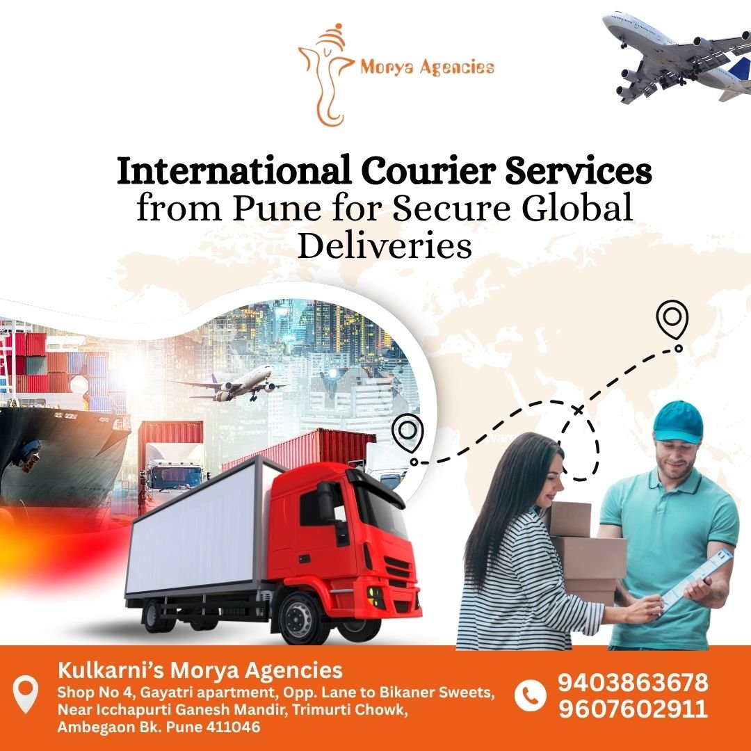 International Courier Services from Pune