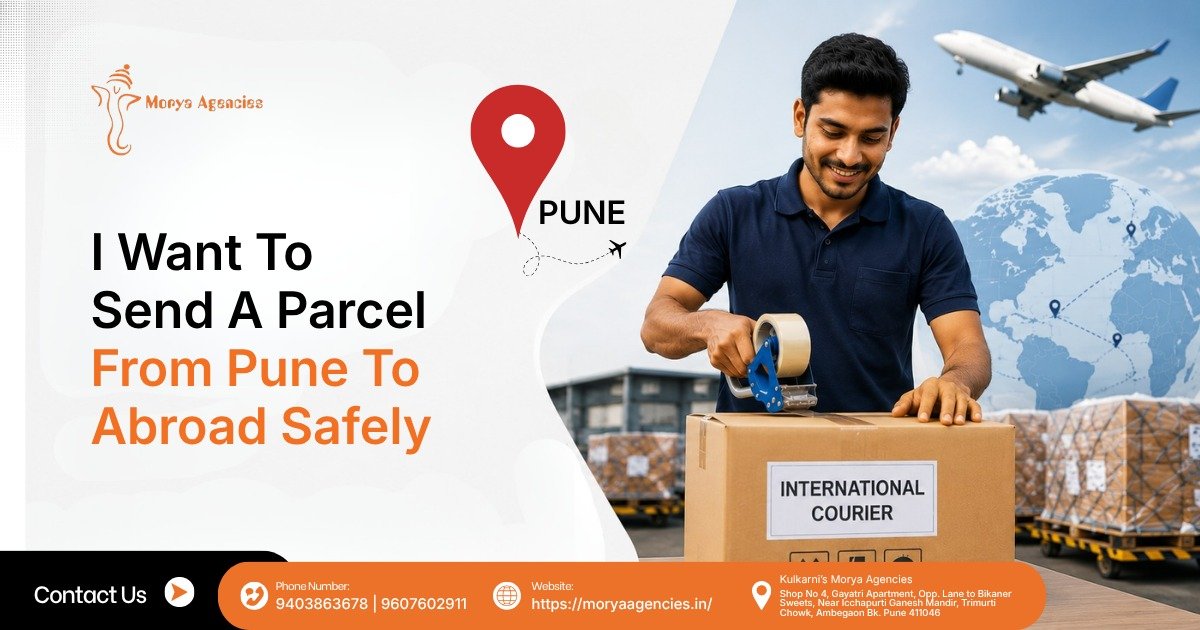 international courier from Pune